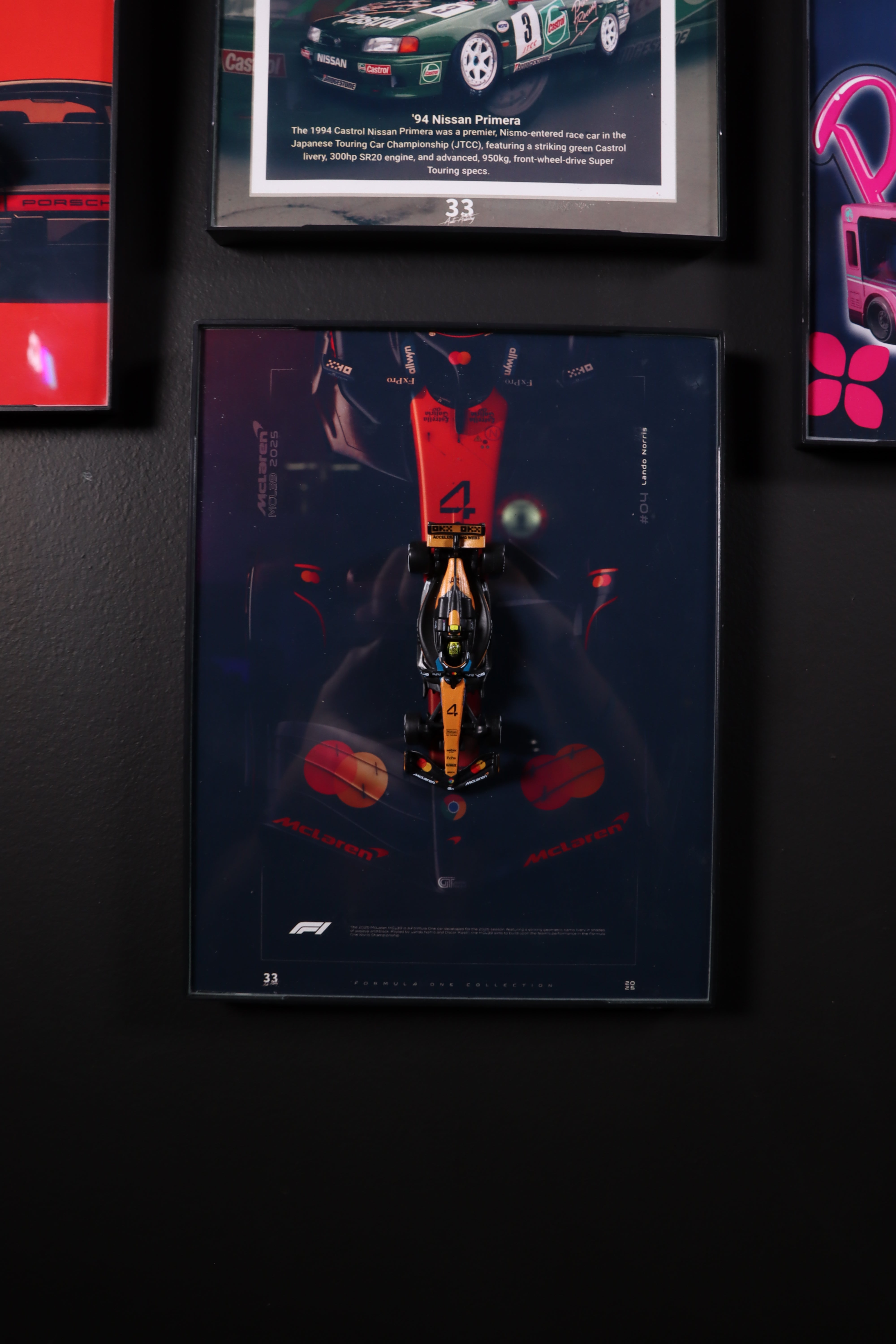 Mclaren F1 #4 premium wall art