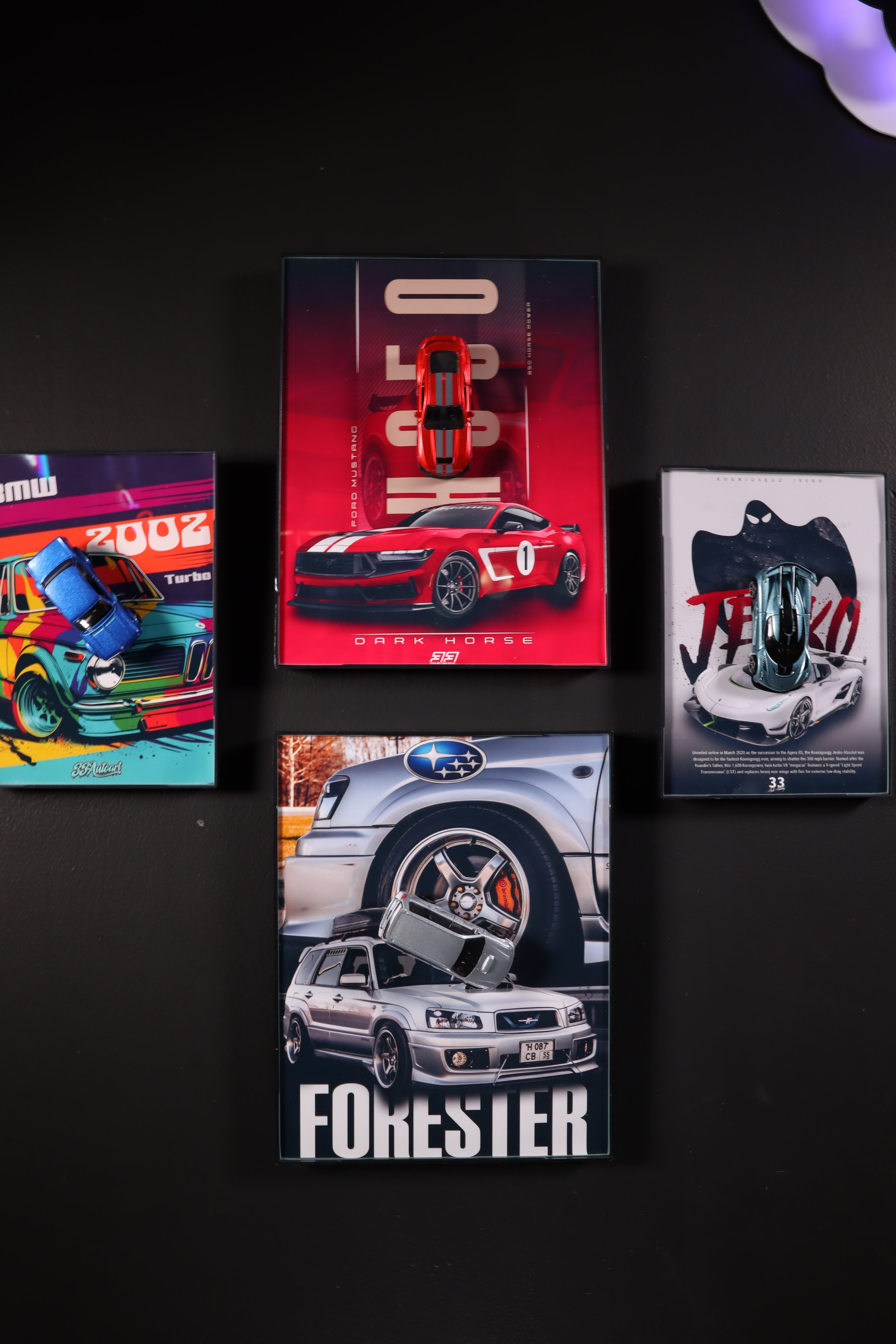 Ford Mustang Dark Horse Premium canvas
