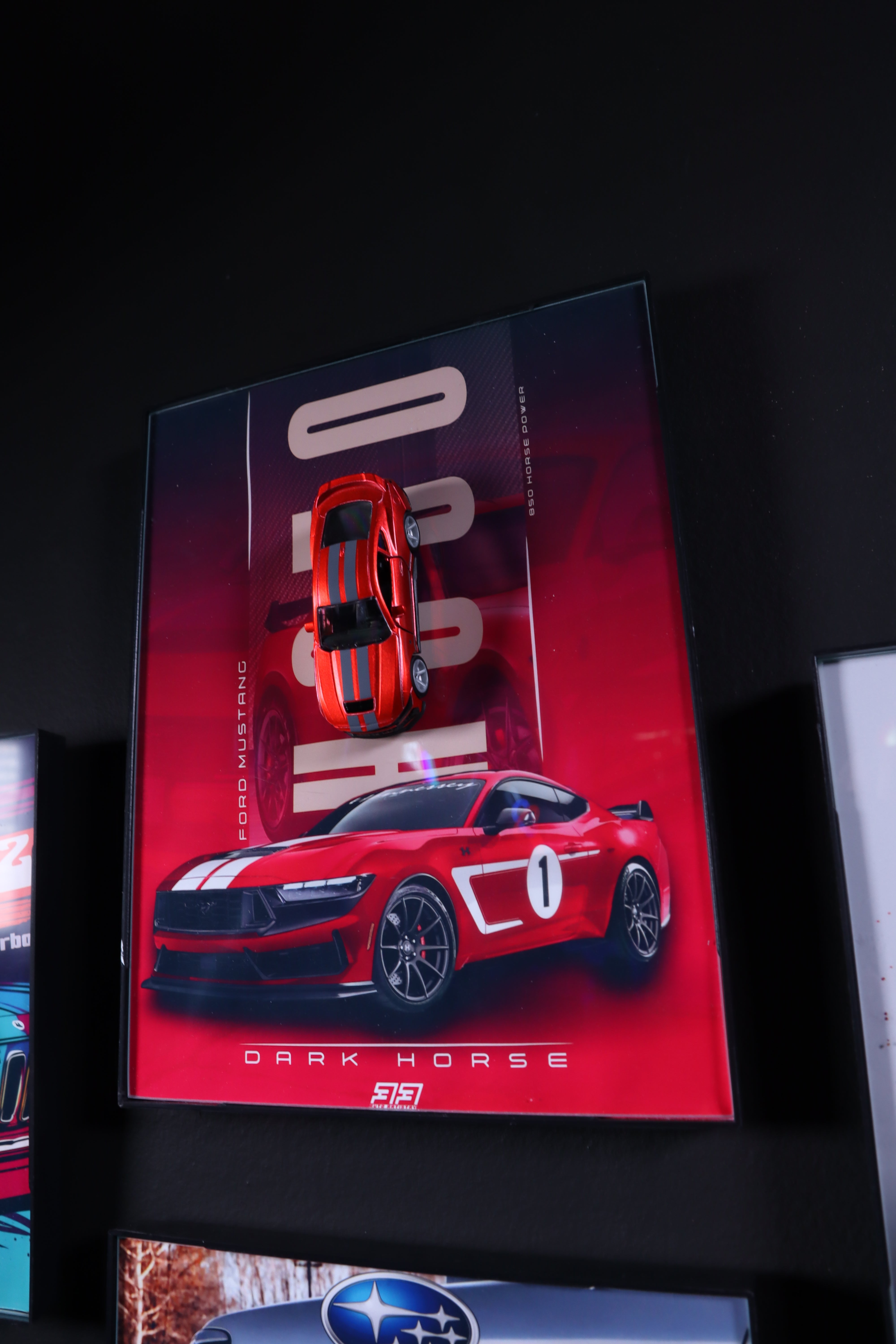 Ford Mustang Dark Horse Premium canvas