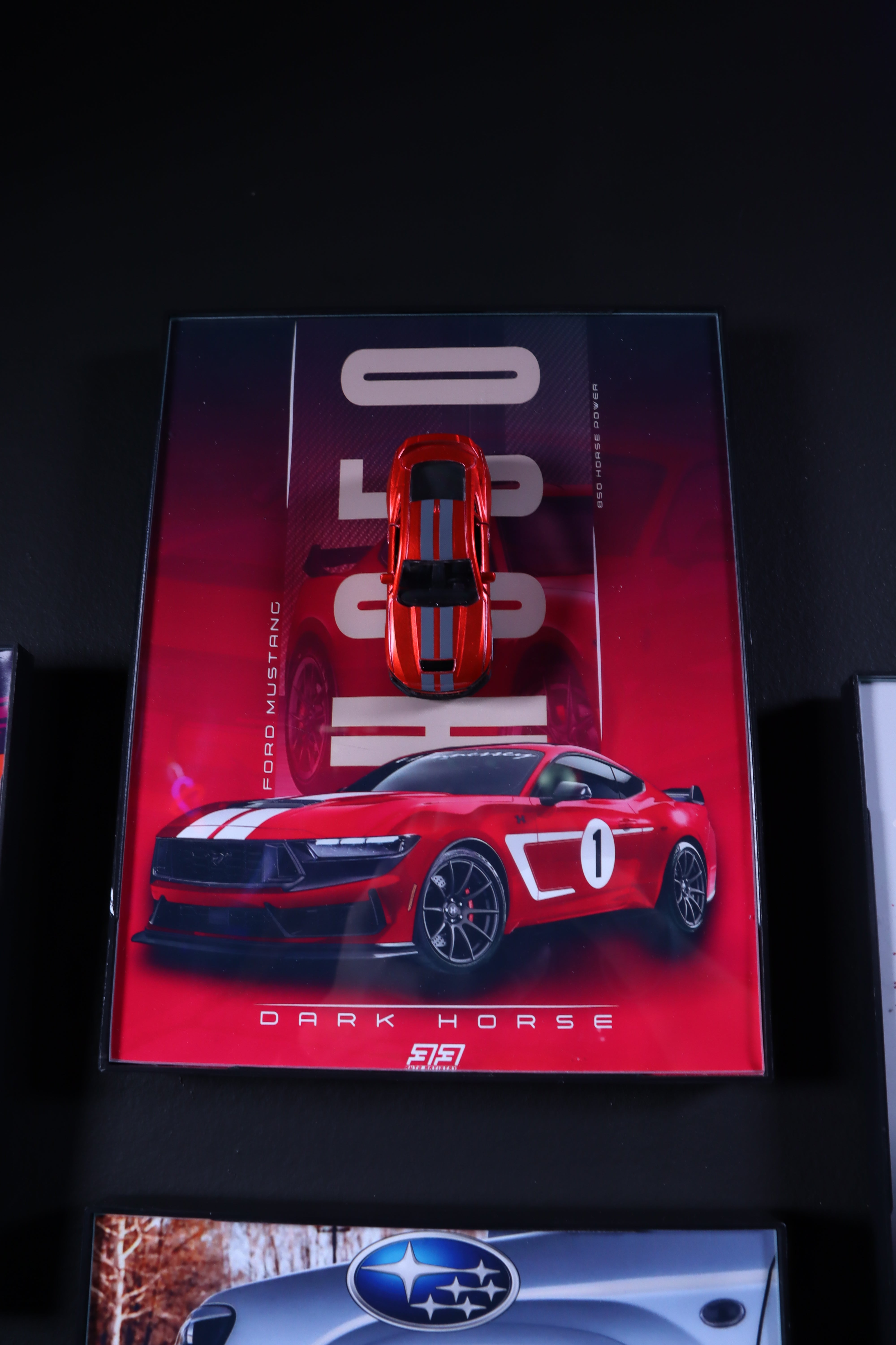 Ford Mustang Dark Horse Premium canvas