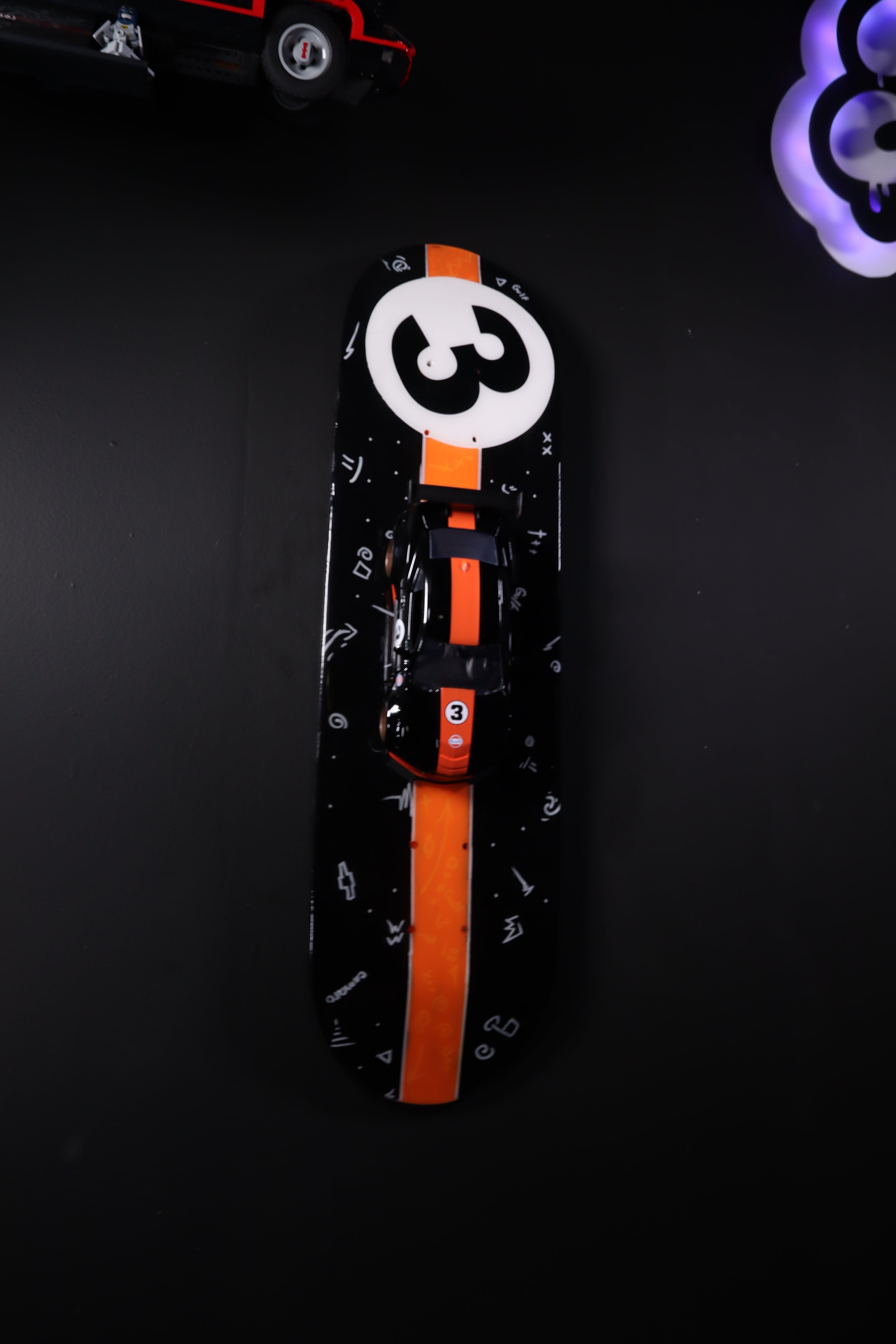 Wide body camaro skate board