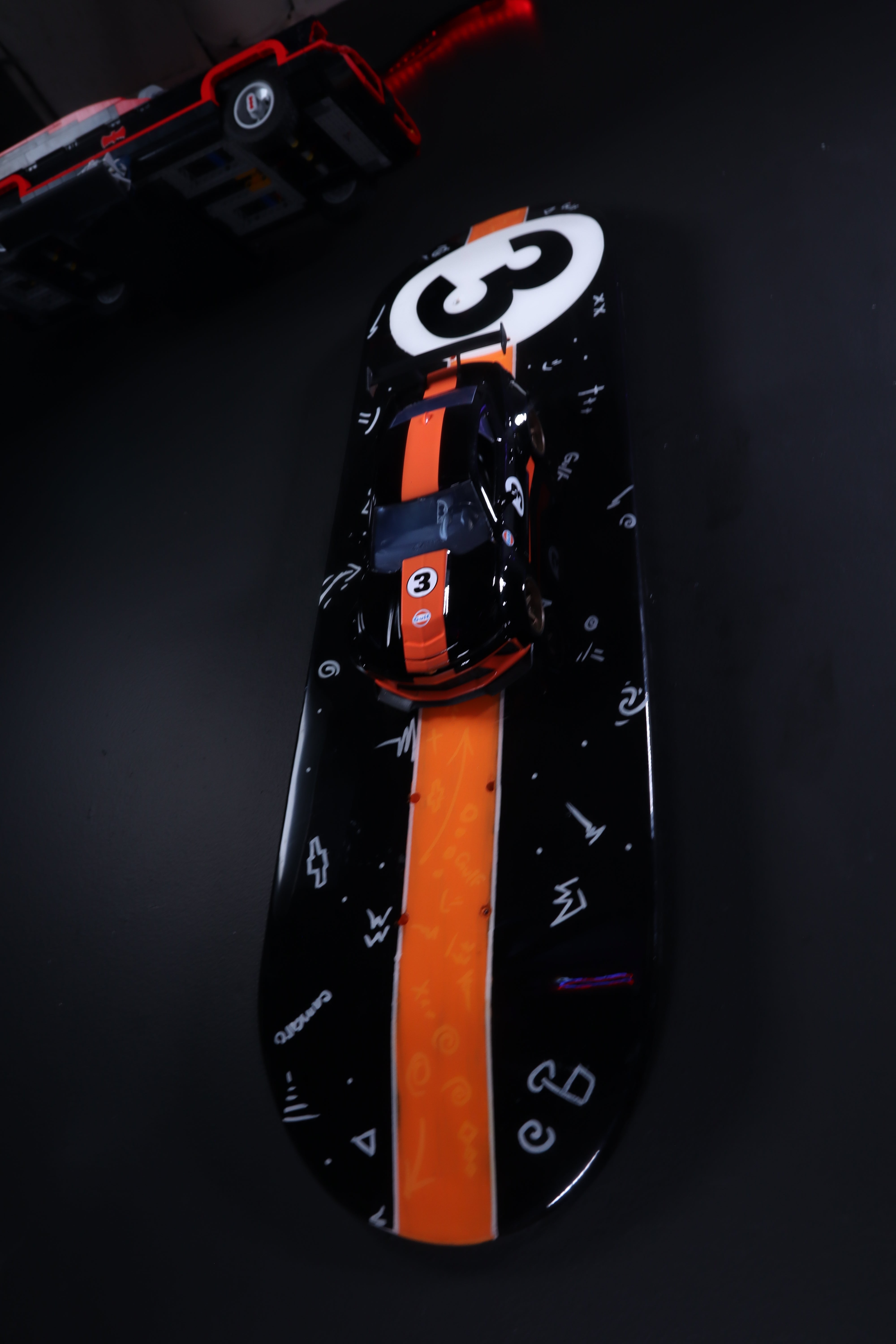 Wide body camaro skate board