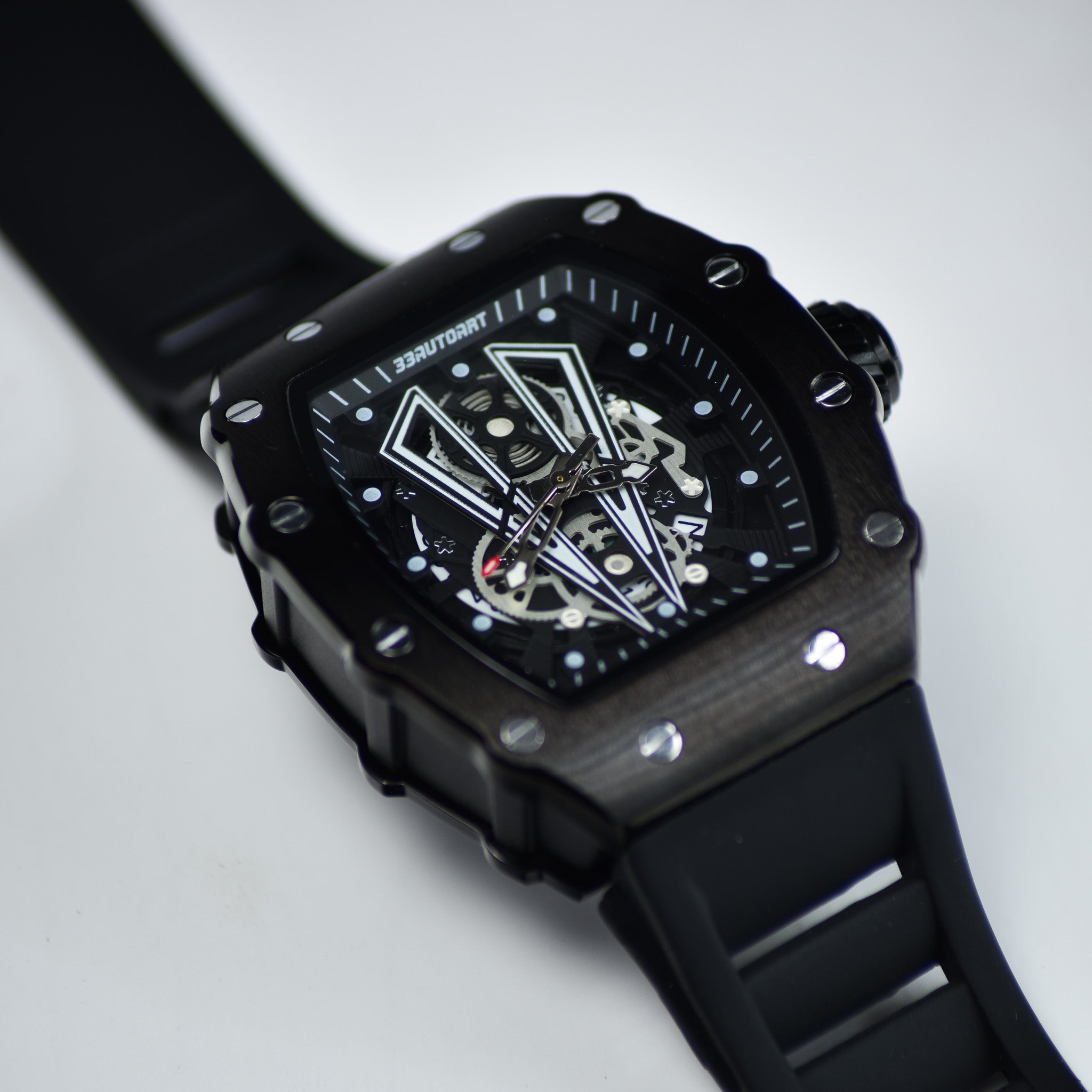 17 - Black V8 Watch