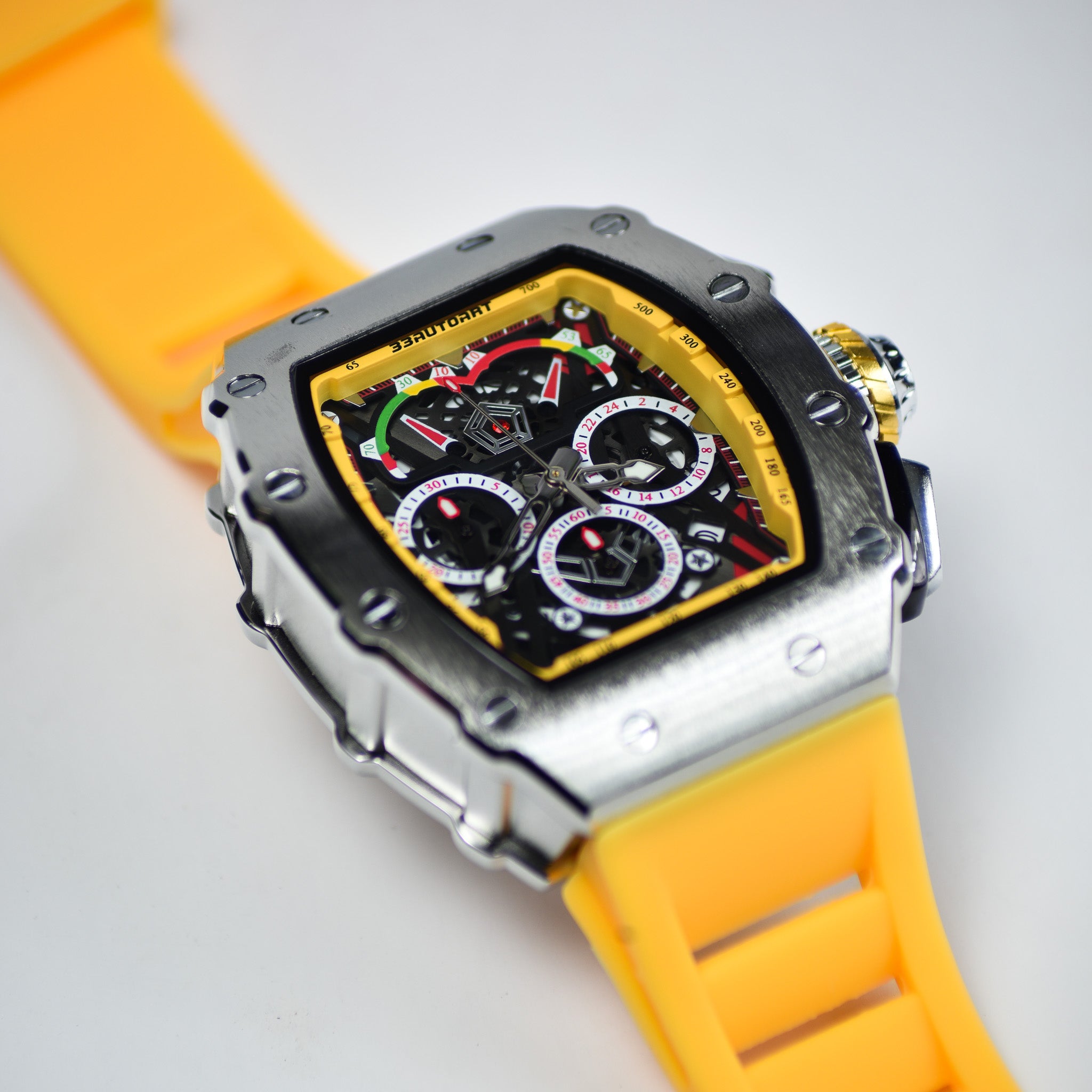 20 - Yellow & Silver Watch